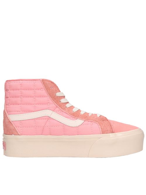 Sneakers in pelle e tessuto VANS | SK8-HI REISSUE VN0007PWZEE1ROSA